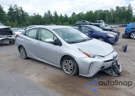 2020 Toyota Prius Le/Xle из США, поврежденный, VIN JTDL9RFU0L3017790